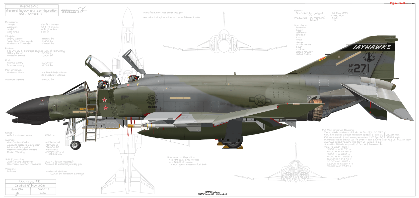 Modern Fighting Aircraft： F-4　Phantom II F-4 Phantom II (Modern Fighting Aircraft): Richardson, Doug